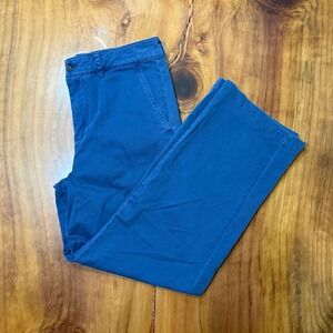 Alex Mill Women's Pants 6 Chino Wide leg Till  Cotton High Rise I4-17